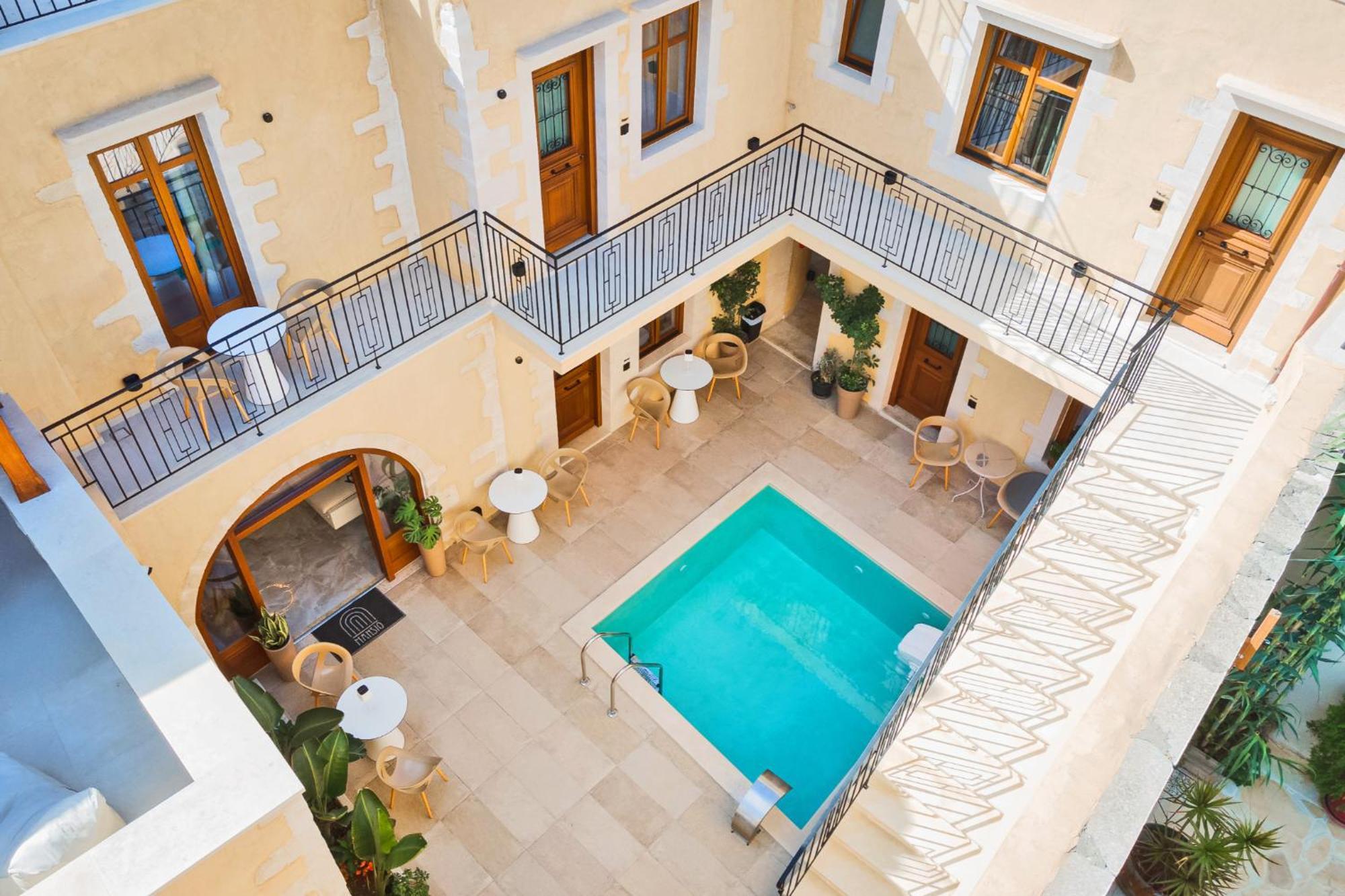 Mansio Boutique Hotel Rethymno Exterior foto