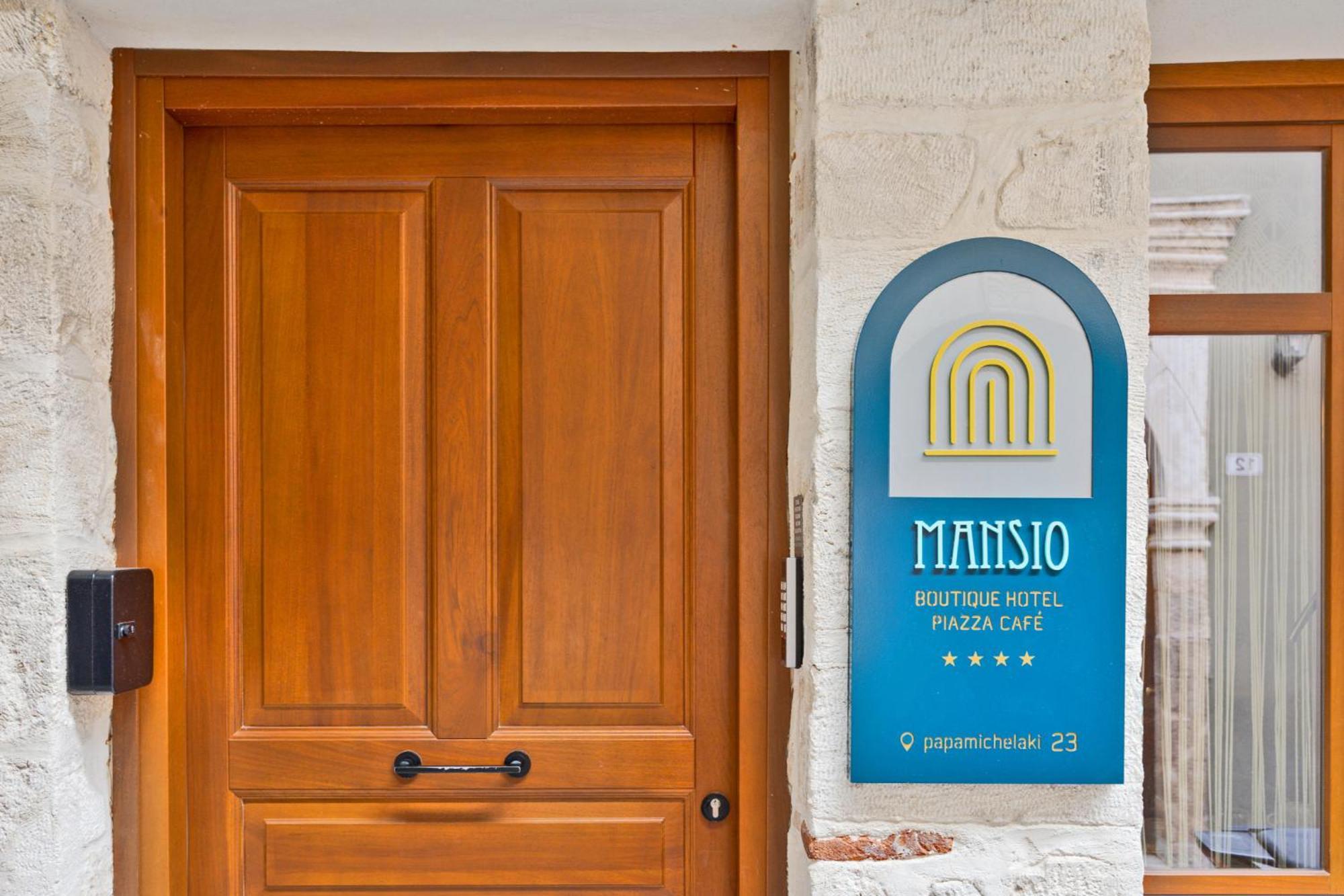 Mansio Boutique Hotel Rethymno Exterior foto