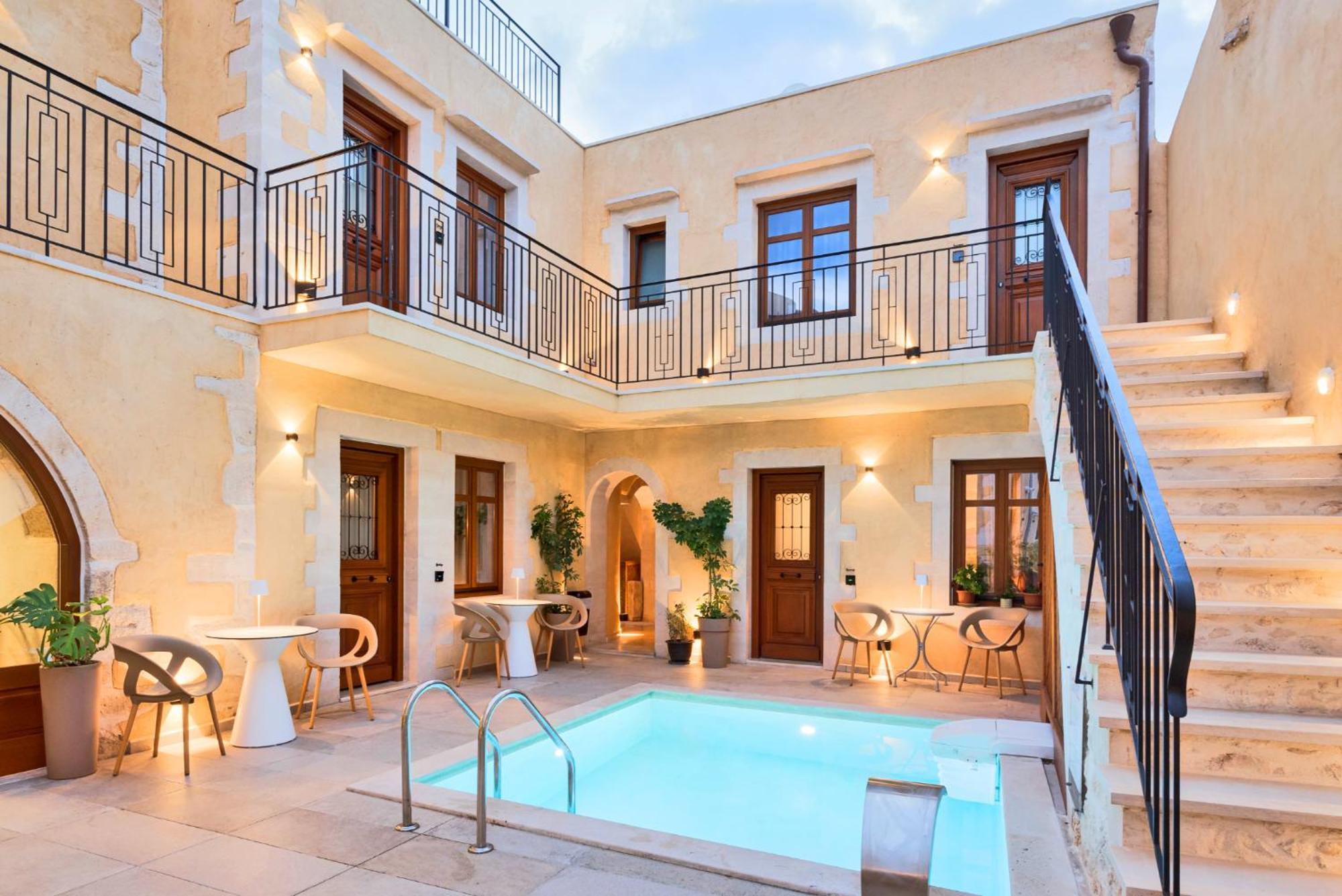 Mansio Boutique Hotel Rethymno Exterior foto